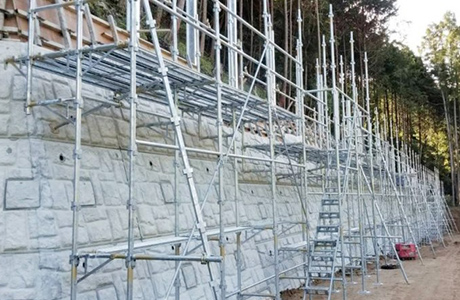 飛龍工業　土木工事用足場